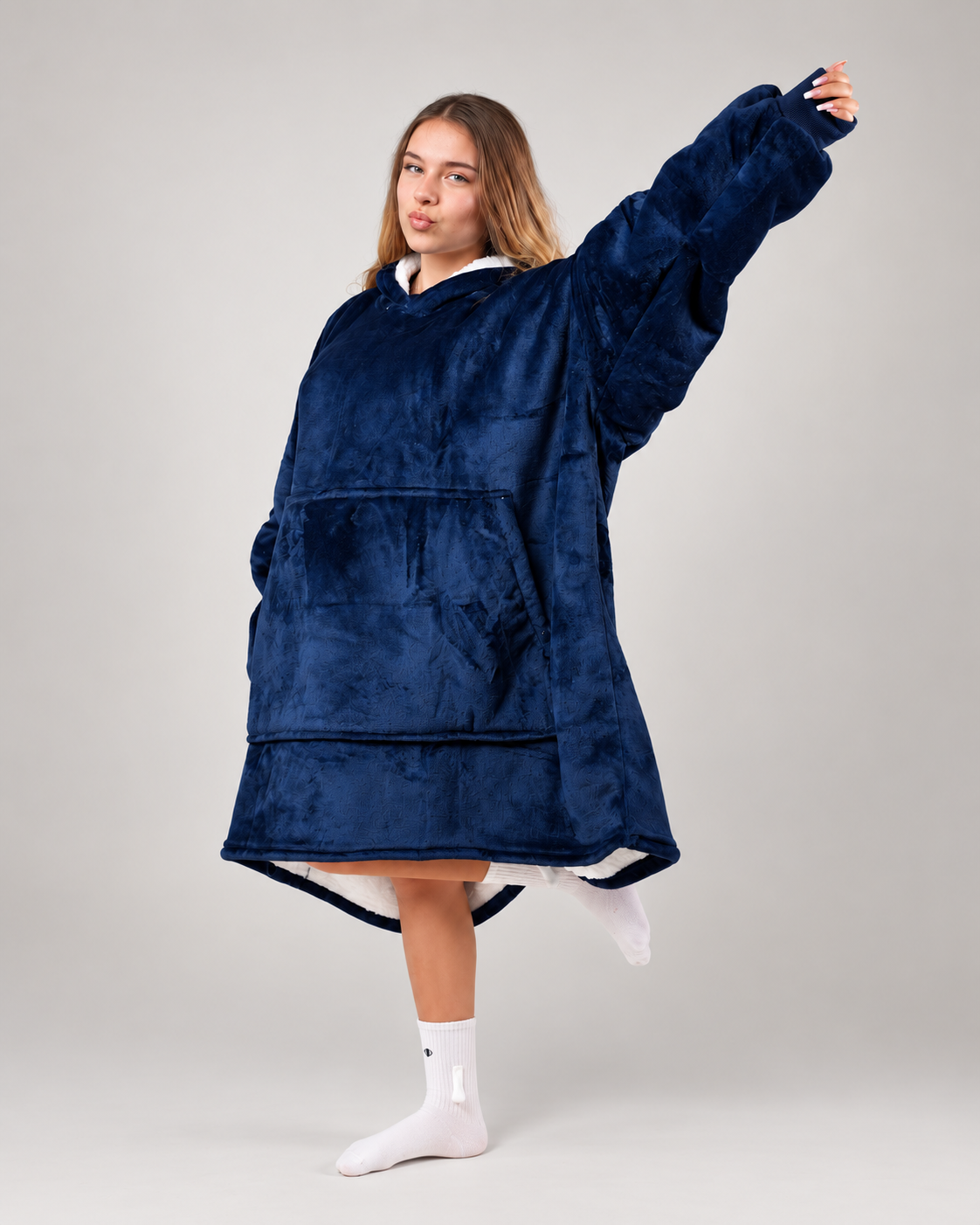 Cozy Atlantic 🌊 – Oversized Hoodie Blanket Hoodie Blanket — Cozify Lebanon