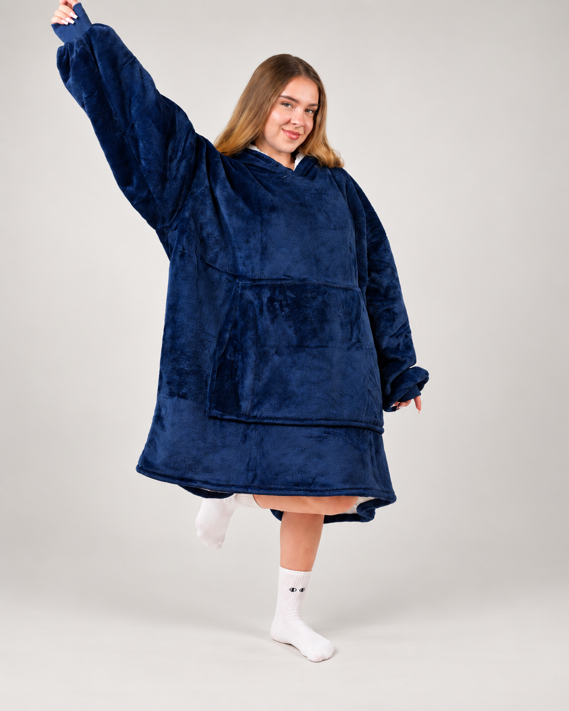 Cozy Atlantic 🌊 – Oversized Hoodie Blanket Hoodie Blanket — Cozify Lebanon