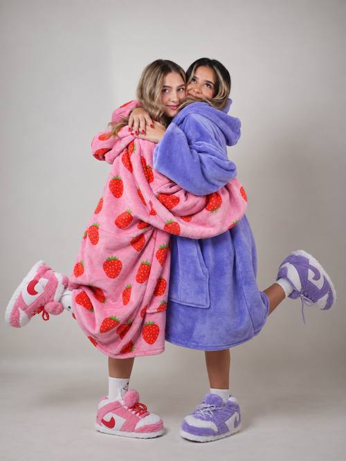 Cozy Duo bundle of 2 Cozify oversized hoodie blankets