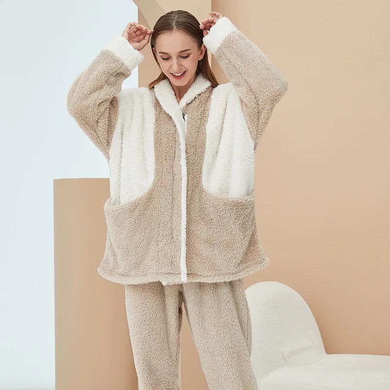 Cozy Caramel pyjama set in caramel brown - Cozify Lebanon
