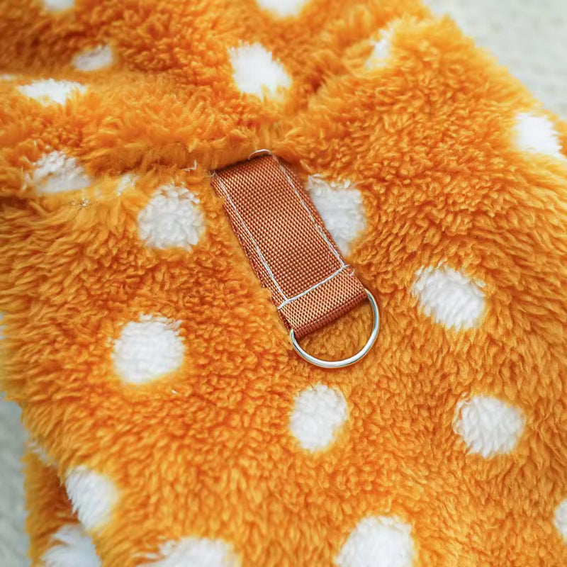 Cozy Deer reindeer hoodie for pets, Side View - Cozify Lebanon